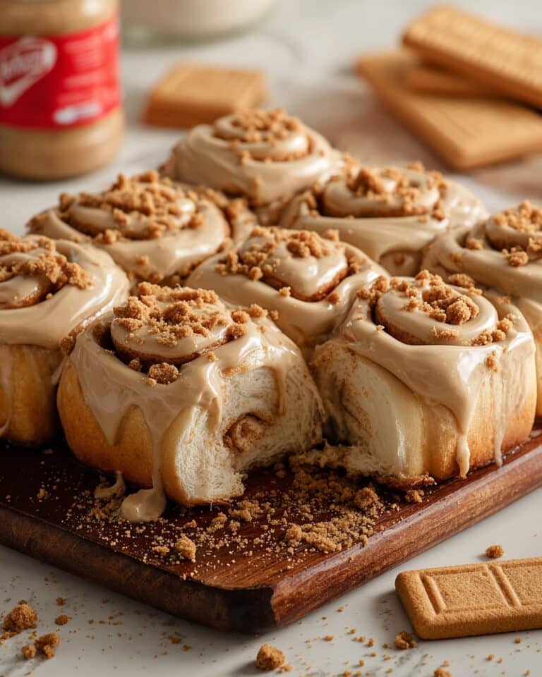 Biscoff Cookie Butter Cinnamon Rolls Recipe