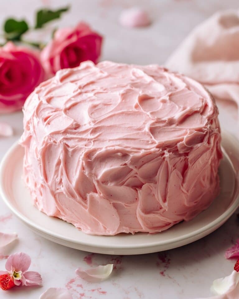 Strawberry Marshmallow Frosting Recipe