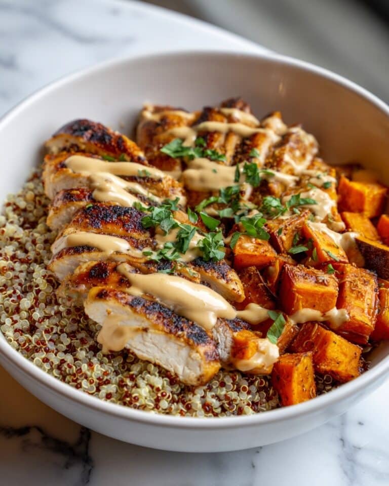 Maple Dijon Chicken & Sweet Potato Bowls That Comfort Your Soul Recipe